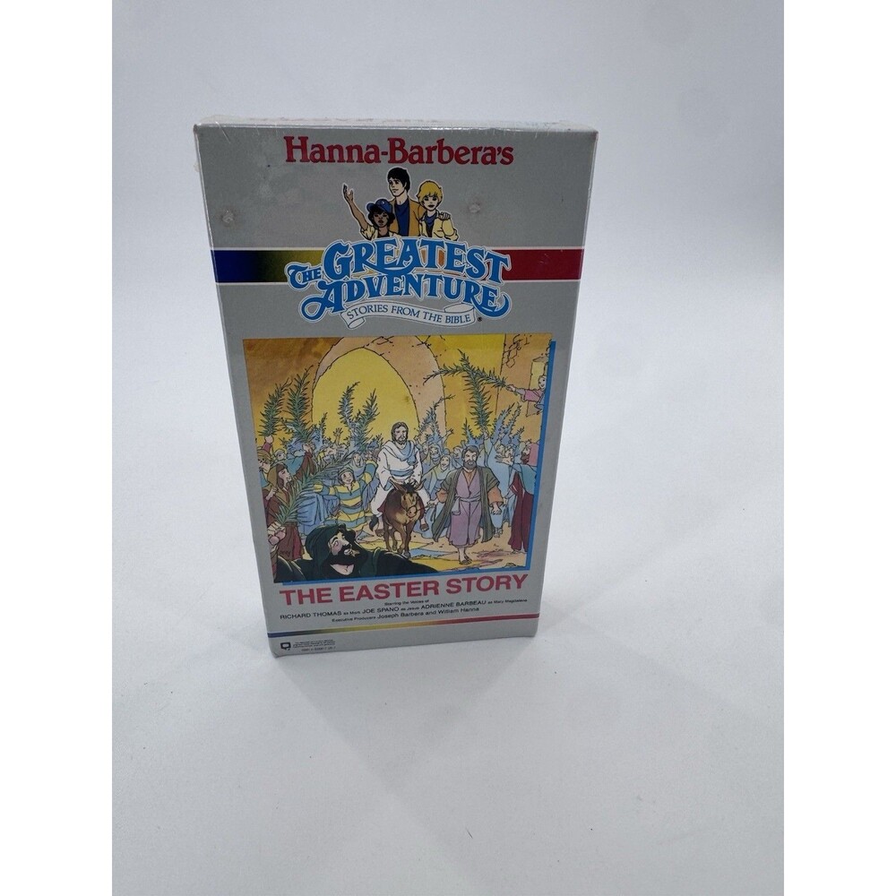 The Greatest Adventure Stories From the Bible Easter Story (VHS, 1989, FS) NEW!